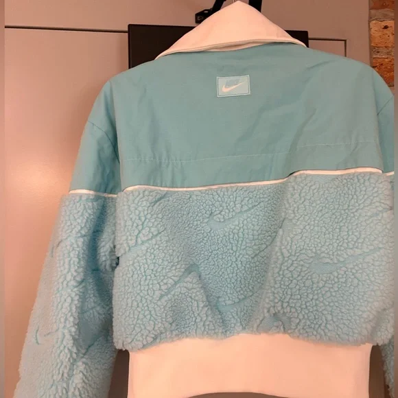 NWOT Nike Sportswear Icon Clash Sherpa Jacket - Women’s size small - Picture 2 of 6